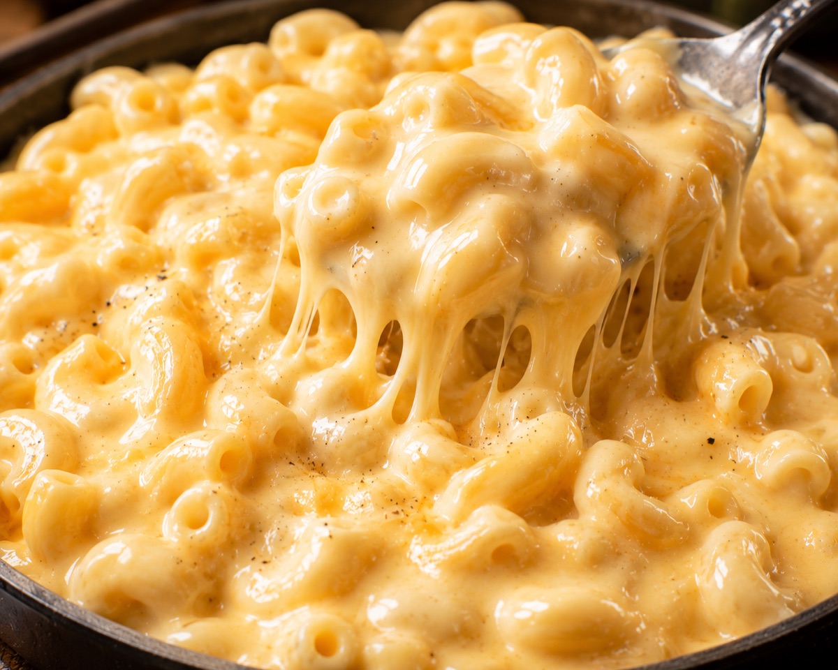 Extra-creamy macaroni and cheese